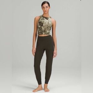 Lululemon Women’s Align Jogger Pants 28" Dark Olive High Rise Nulu Size 10